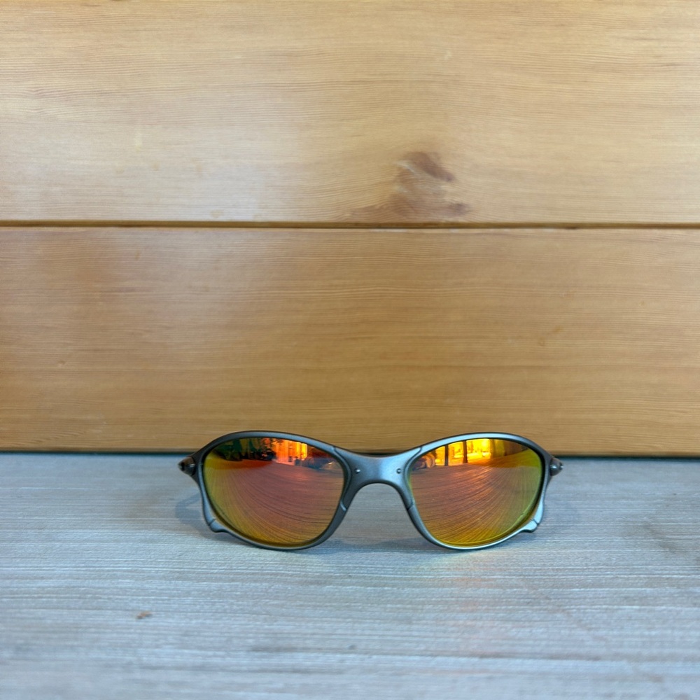 Fight Club y2K Tyler Durden Brad Pitt Metal Juliet Sunglasses Reflective running